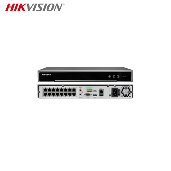 HIKVISION 16CH NVR DS-7616NI-Q2/16P 1U 16 PoE 4K NVR