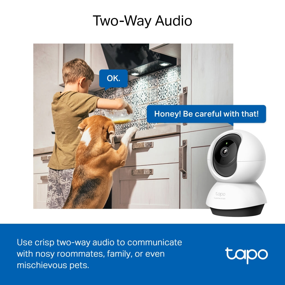 TP-Link Tapo C220 Pan/Tilt AI Home Security Wi-Fi Camera