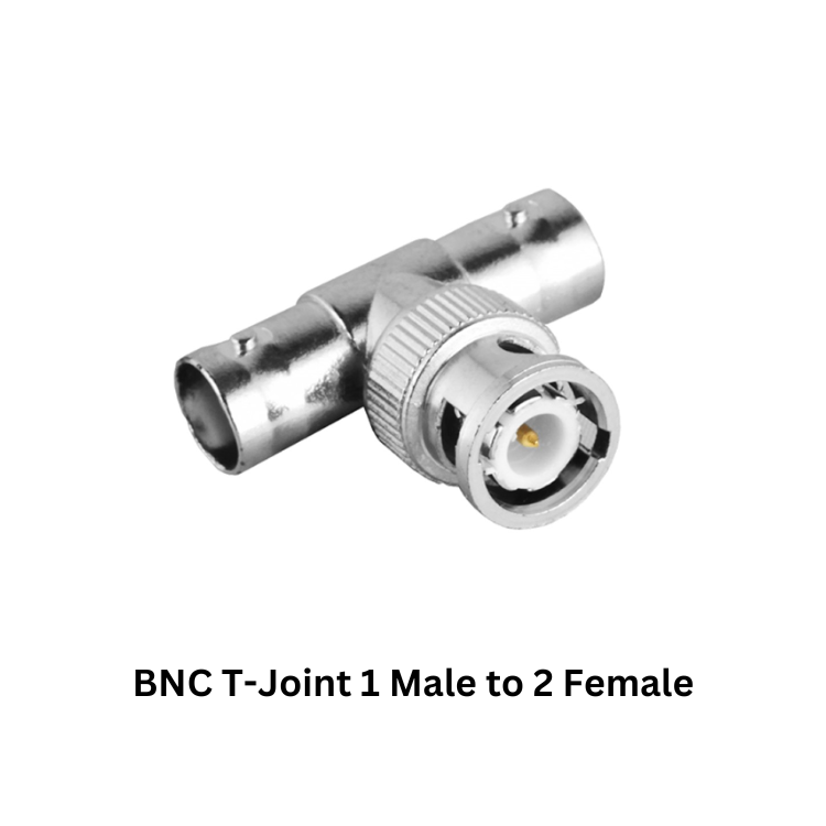 BNC T-JOINT Adapter Splitter Connector Coupler 1 Male to 2 Female