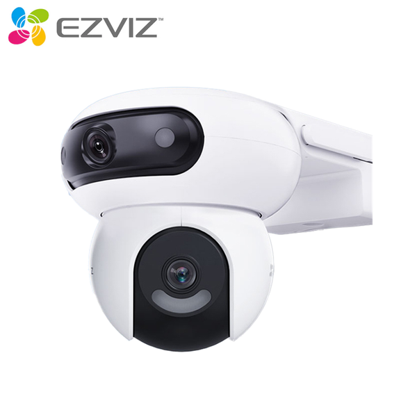 EZVIZ H90 DUAL LENS 2K+ + 2K+ Full Color Night Vision, Outdoor Alarm With Flood Light Waterproof AI Detection CCTV