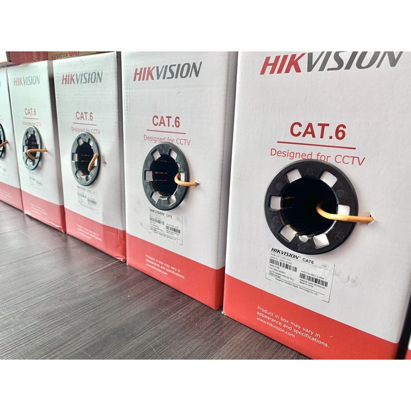 HIKVISION CAT6 UTP Network Cable Solid Bare Copper 305M DS-1LN6U-SC0