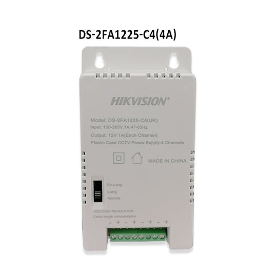 HIKVISION DS-2FA1225-C4 4A / DS-2FA1205-C8 5A POWER SUPPLY HIKVISION PSU 4CH / 8CH  POWER SUPPLY