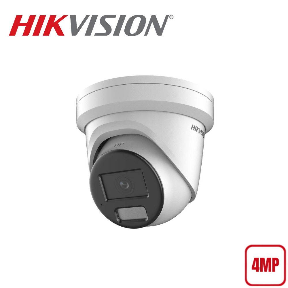 Hikvision DS-2CD2347G2H-LI 4MP Smart Hybrid Light with ColorVu Fixed Turret Network Camera