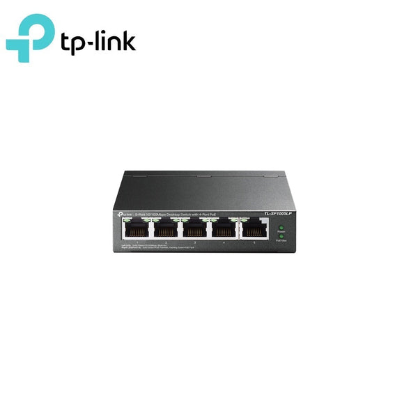 TP-LINK TL-SF1005LP 5-Port 10/100Mbps Desktop Switch with 4-Port PoE