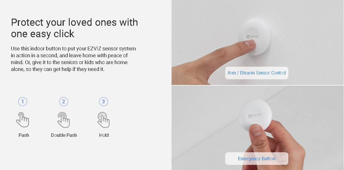 EZVIZ T3C Smart Home Smart Button