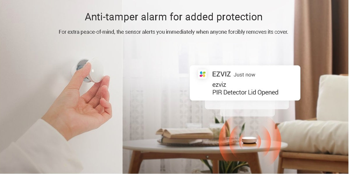 EZVIZ T1C Smart Home PIR Motion Sensor