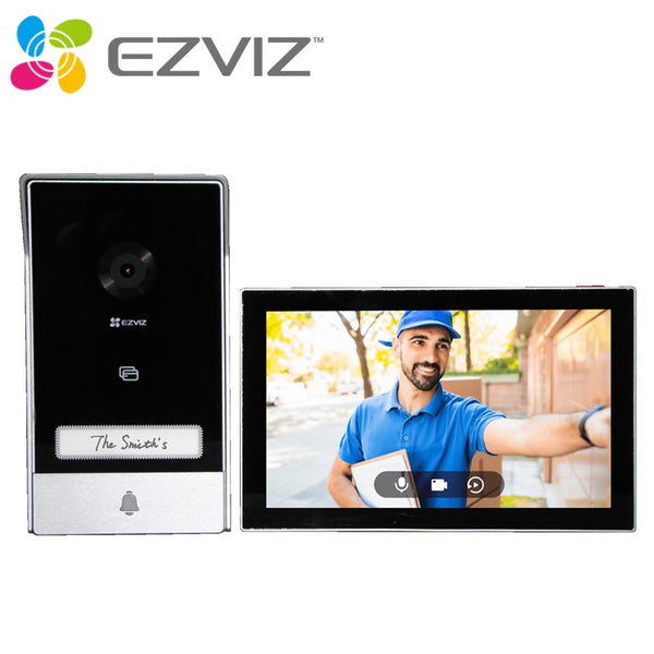 EZVIZ HP7 2K 3MP Smart Home Video Doorphone Dual Band Two Way Talk Waterproof RFID Intercome Video Doorbell Camera