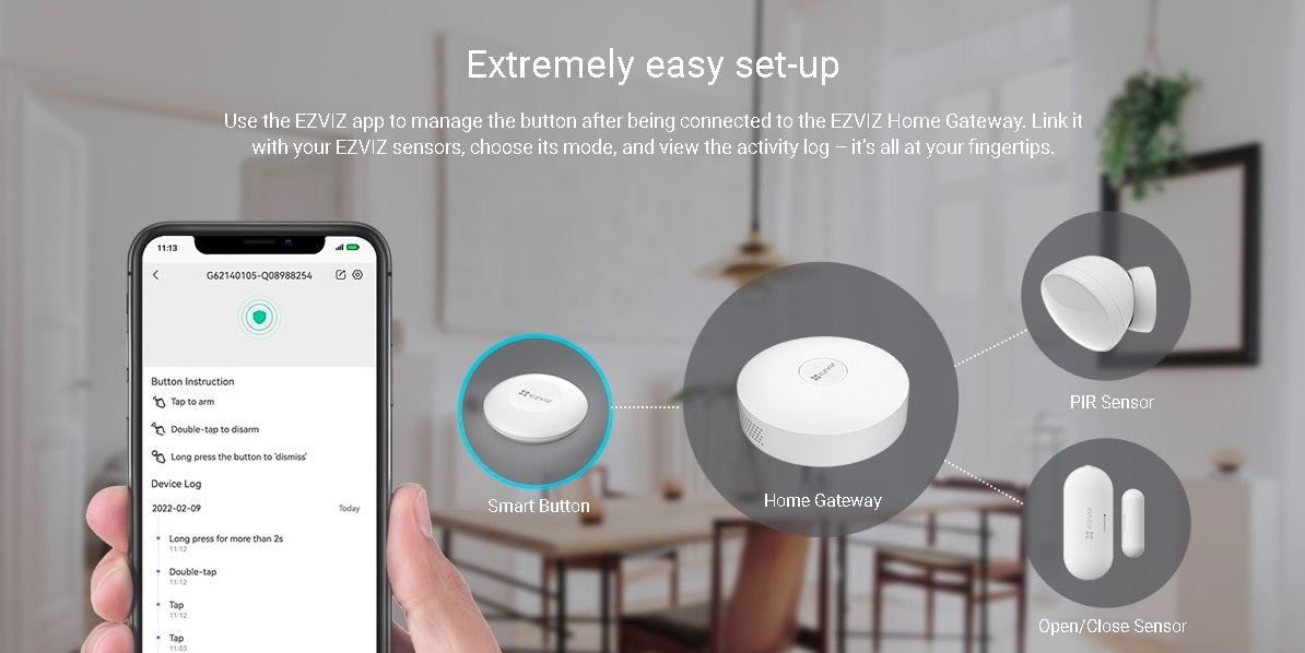 EZVIZ T3C Smart Home Smart Button