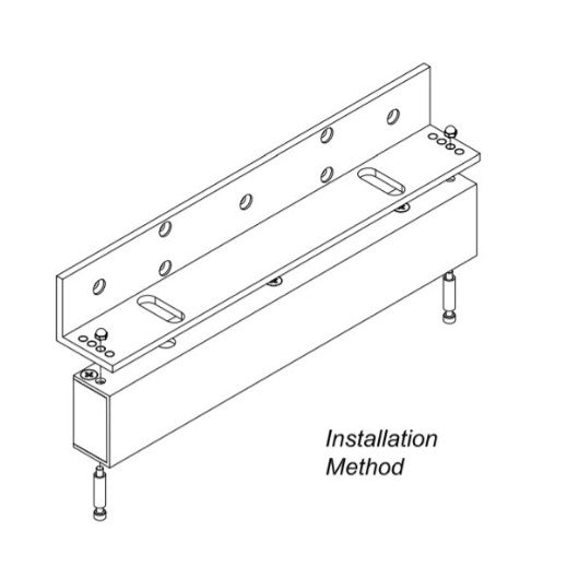 L Bracket For Door Access EM Lock