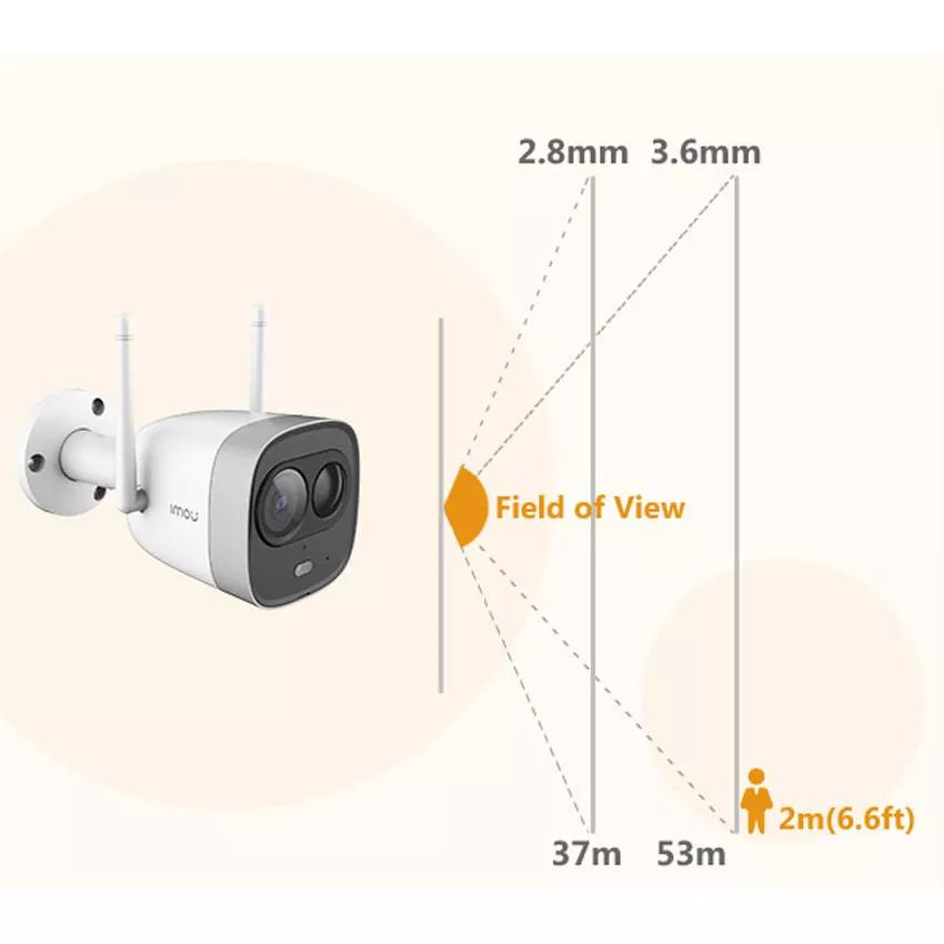 DAHUA IMOU IPC-G26EP Bullet 1080P Full HD IP67 Weatherproof WiFi Camera