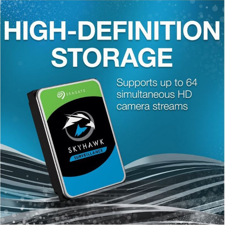 Seagate 1TB / 2TB / 4TB / 6TB / 8tb HDD Surveillance Hard Disk Skyhawk CCTV Hard Drive