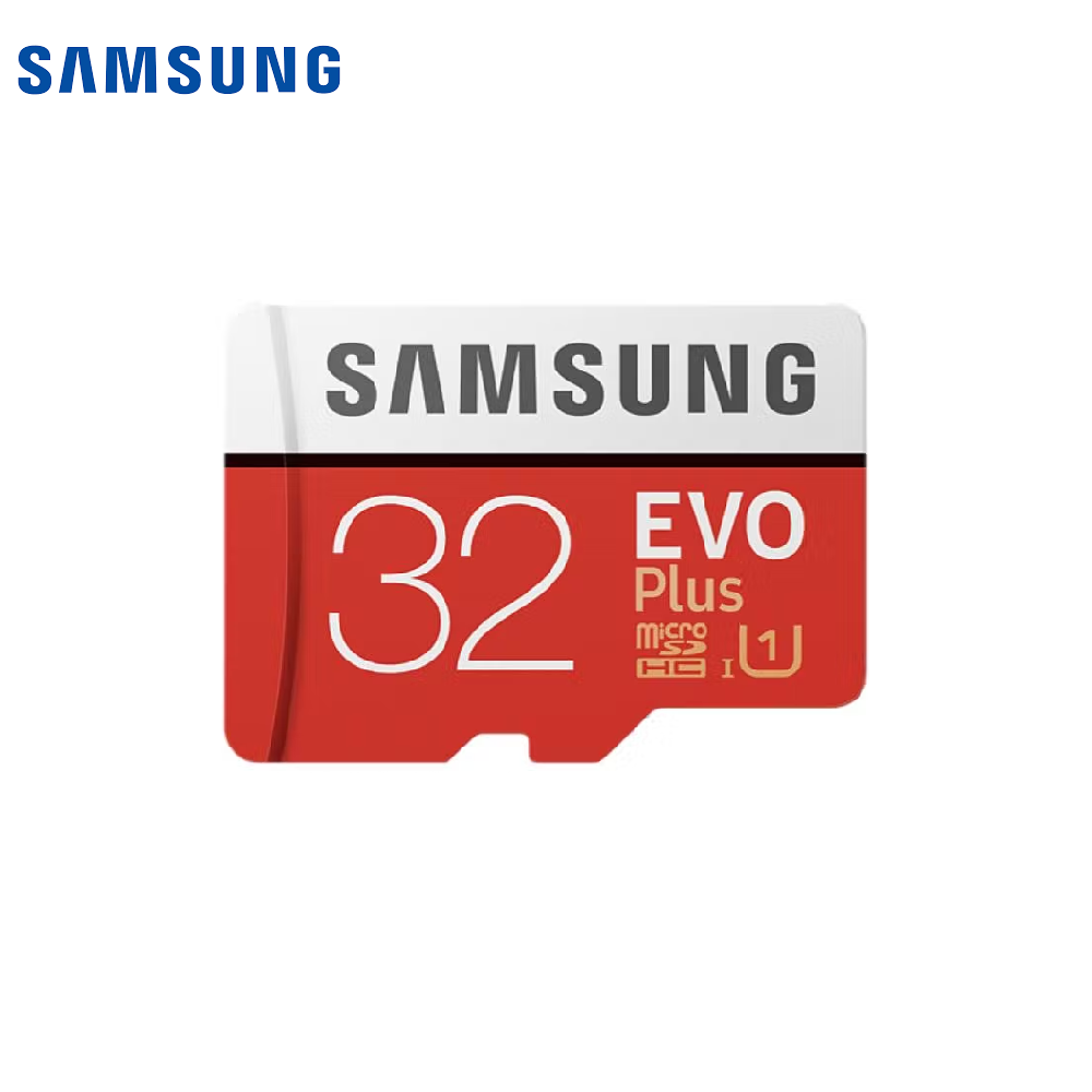 Samsung EVO Plus microSD w. Adapter 32GB/64GB Memory Cards