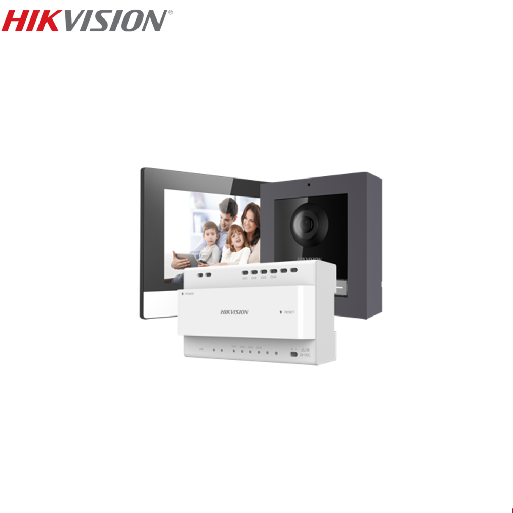 HIKVISION DS-KIS702Y-P Villa Two Wire Video Intercom Kit