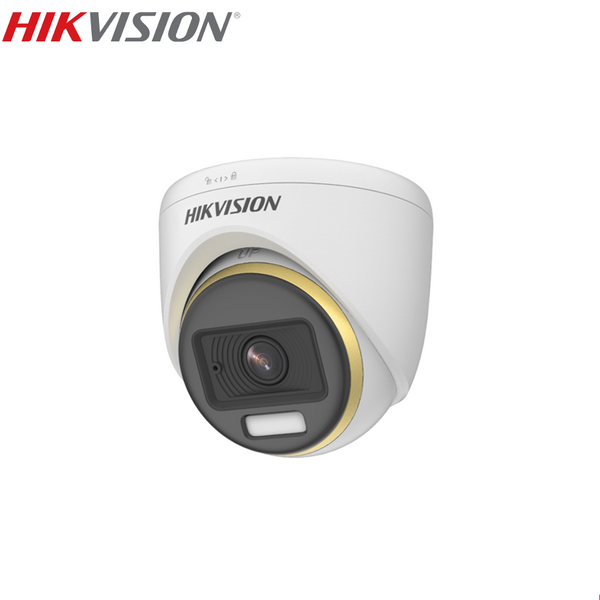 HIKVISION DS-2CE70DF3T-PFS 2MP ColorVu Indoor Audio Fixed Turret Camera