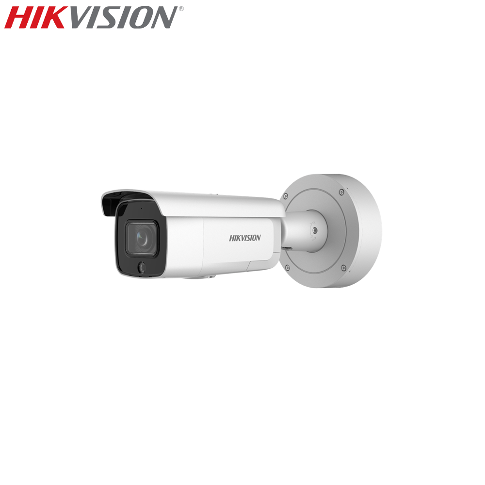 HIKVISION DS-2CD2646G2-IZSU/SL(C) 4MP AcuSense Strobe Light & Audible Warning Motorized Varifocal Bullet Network Camera