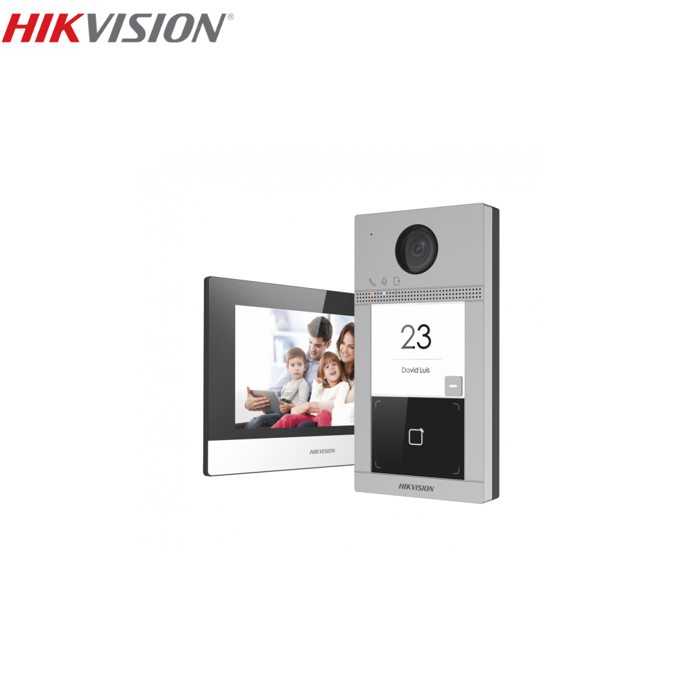 Hikvision DS-KIS703-P Video Intercom Two-Wire Bundle, Wi-Fi -   Online shopping EU