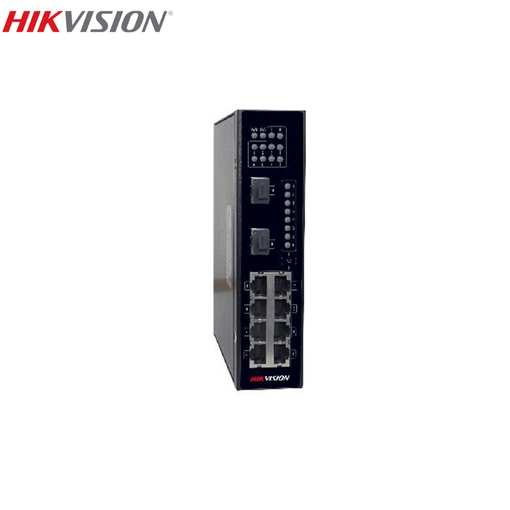 HIKVISION DS-3T0310P 8 Port Fast Ethernet Unmanaged Industrial PoE Switch