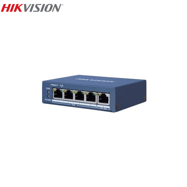 HIVKISION DS-3E0505P-E 4 Port Gigabit Unmanaged PoE Switch