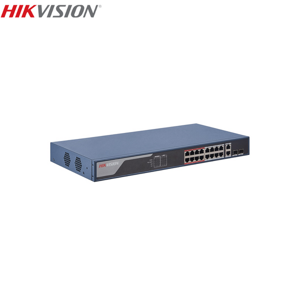 HIKVISION DS-3E1318P-EI 16 Port Fast Ethernet Smart PoE Switch