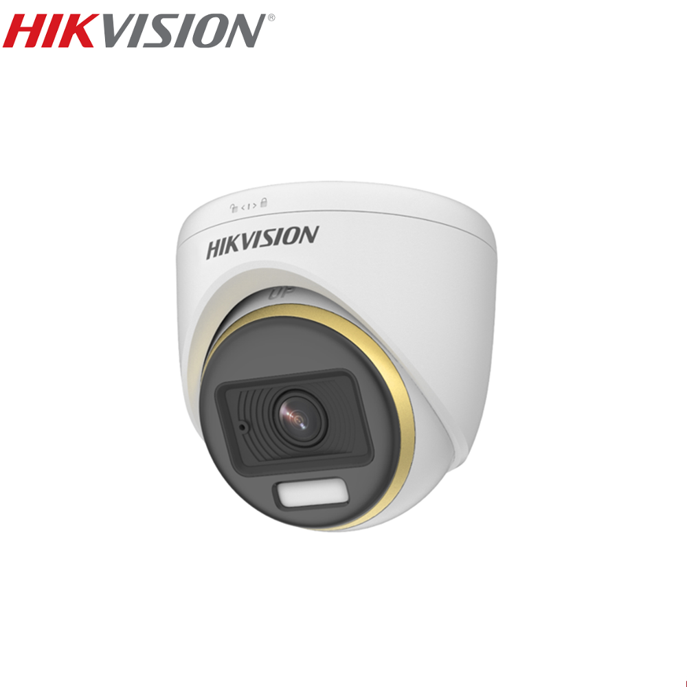 HIKVISION DS-2CE72DF3T-FS 2MP ColorVu Audio Fixed Turret Camera