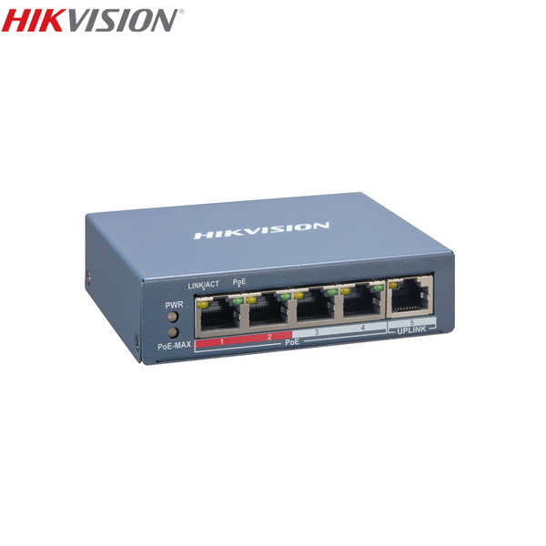 HIKVISION DS-3E1105P-EI 4 Port Fast Ethernet Smart PoE Switch