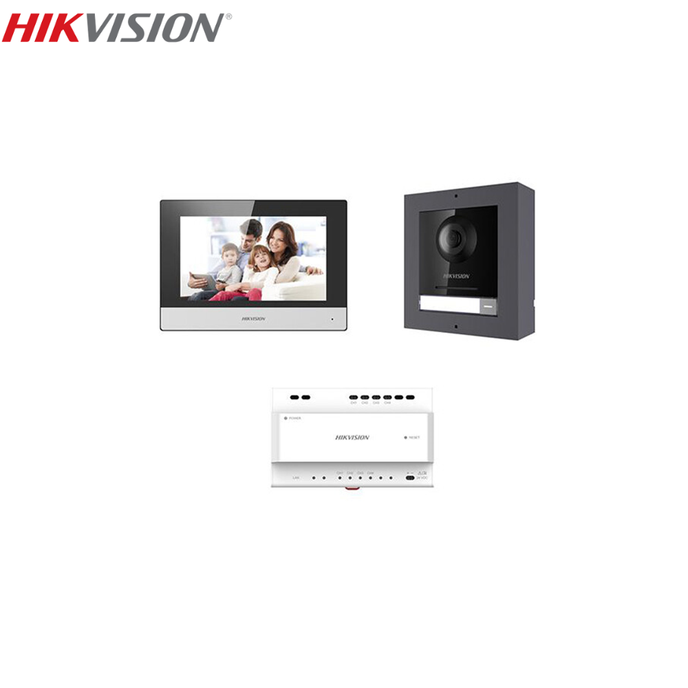 HIKVISION DS-KIS702Y Villa Two Wire Video Intercom Kit