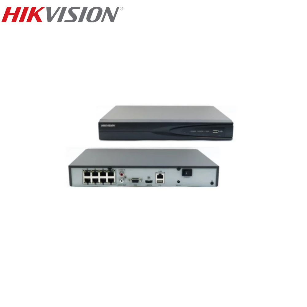 HIKVISION DS-7608NI-Q1/8P 8CH 1U 8 PoE 4K NVR