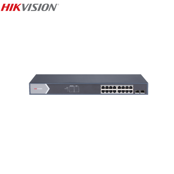 HIKVISION DS-3E0518P-E/M 16 Port Gigabit Unmanaged PoE Switch