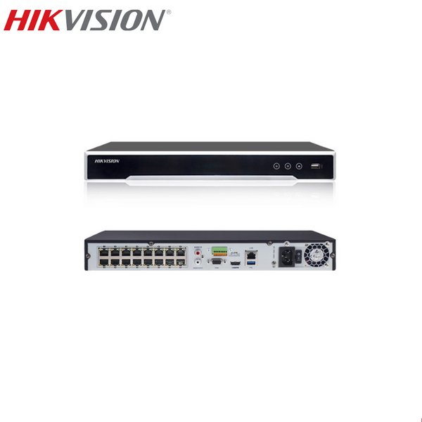 HIKVISION DS-7616NI-K2/16P 16-ch 1U 16 PoE 4K NVR