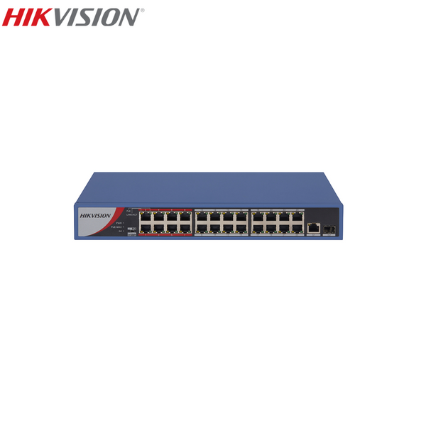 HIKVISION DS-3E0326P-E(B) 24 Port Fast Ethernet Unmanaged PoE Switch