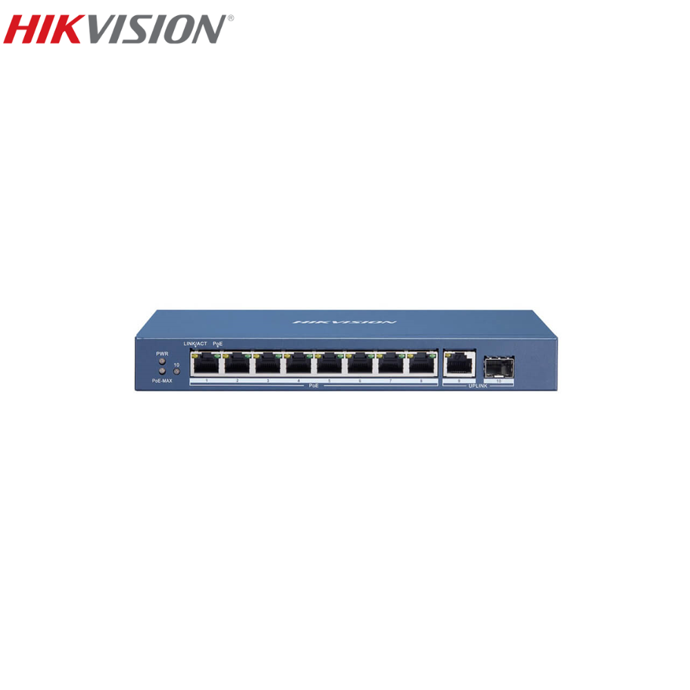 HIKVISION DS-3E0510P-E 8 Port Gigabit Unmanaged PoE Switch