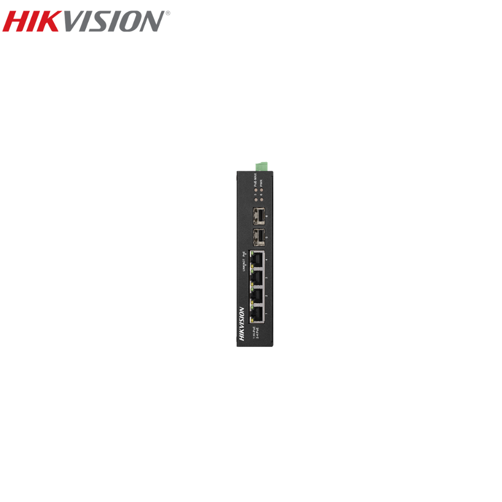 HIKVISION DS-3T0506HP-E/HS 4 Port Gigabit Unmanaged Harsh PoE Switch