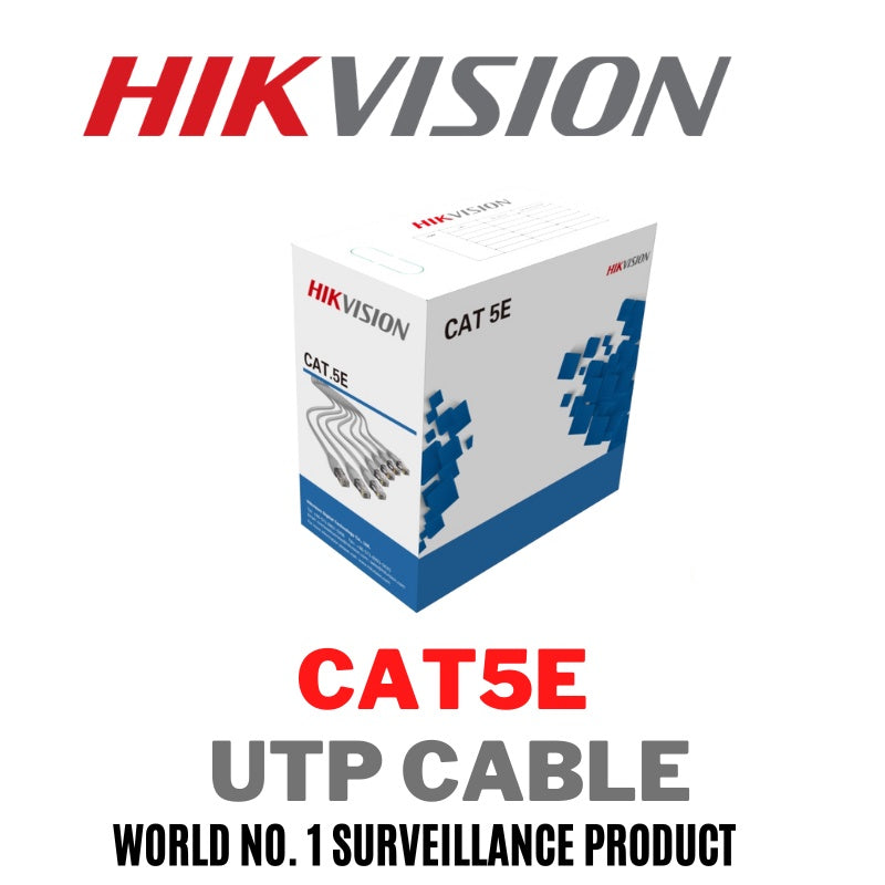 HIKVISION CAT5E UTP Network Cable Solid Copper 305M DS-1LN5E-E/E