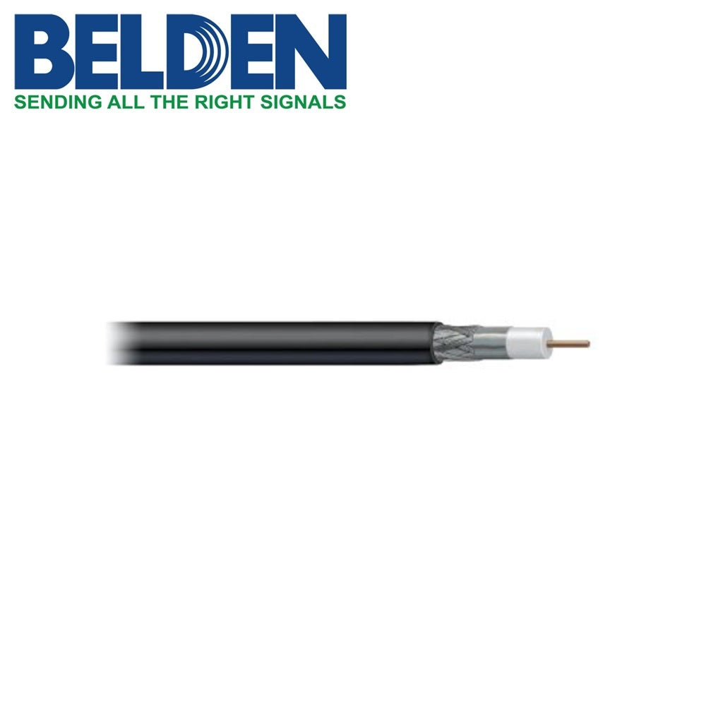 BELDEN YJ52818 009305M (White) 18AWG 75Ohm RG6 Coaxial Cable