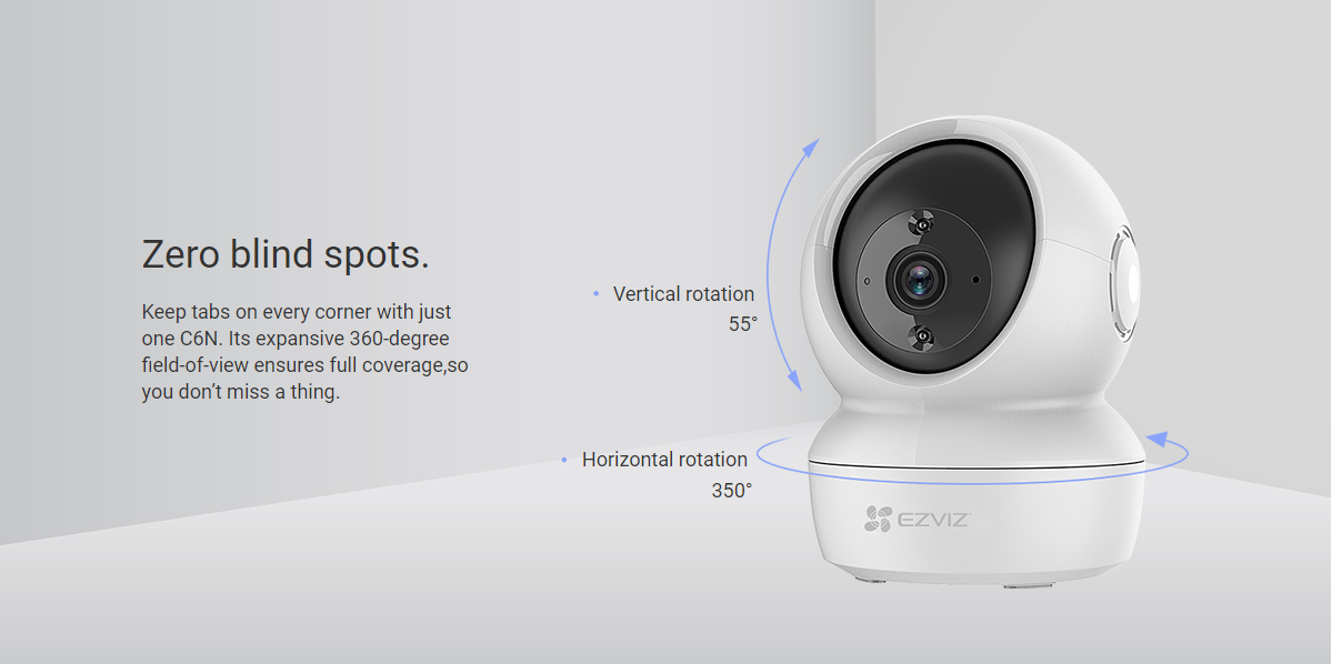 EZVIZ C6N 1080P / 4MP  Full HD Resolution Pan & Tilt Wireless Security Camera / CCTV Camera