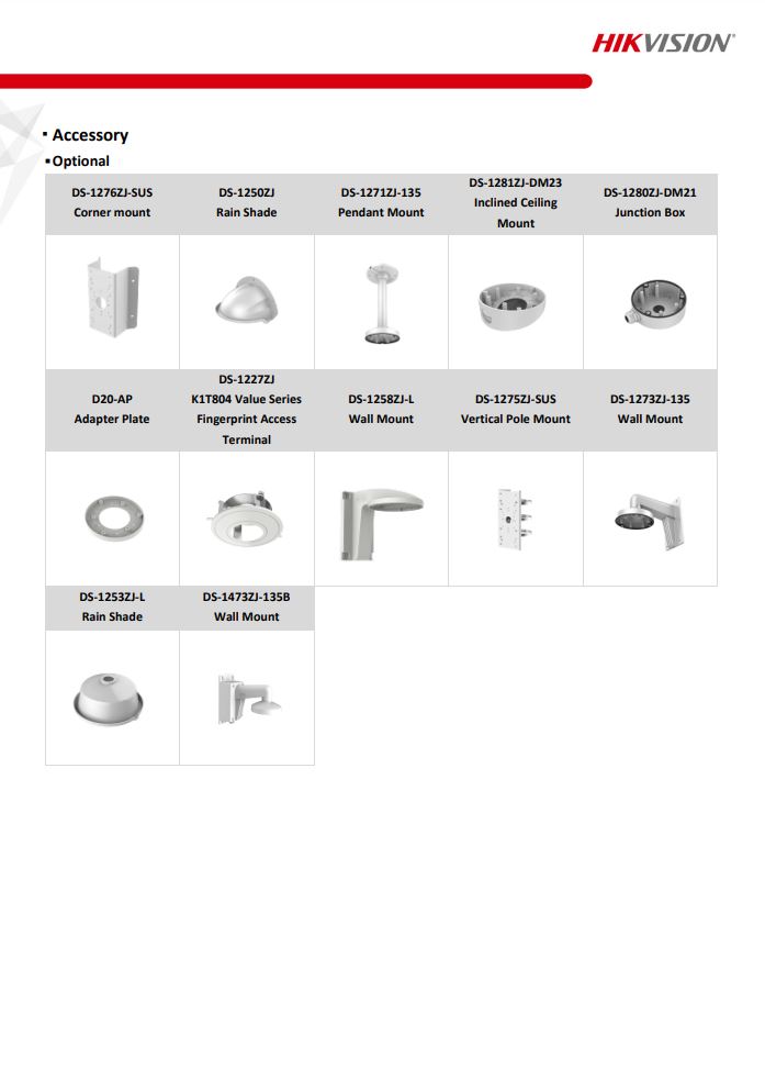 HIKVISION DS-2CD1723G0-IZ 2MP Motorized Varifocal Dome Network Camera