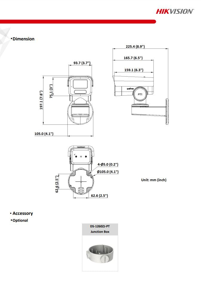 HIKVISION DS-2CD1A43G0-IZU 4MP Varifocal Bullet PT Network Camera