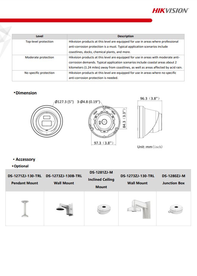 HIKVISION DS-2CD2326G2-IU(D) 2MP AcuSense Fixed Turret Network Camera