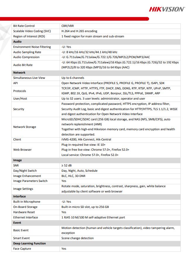 HIKVISION DS-2CD2346G2-I(C) 4MP AcuSense Fixed Turret Network Camera