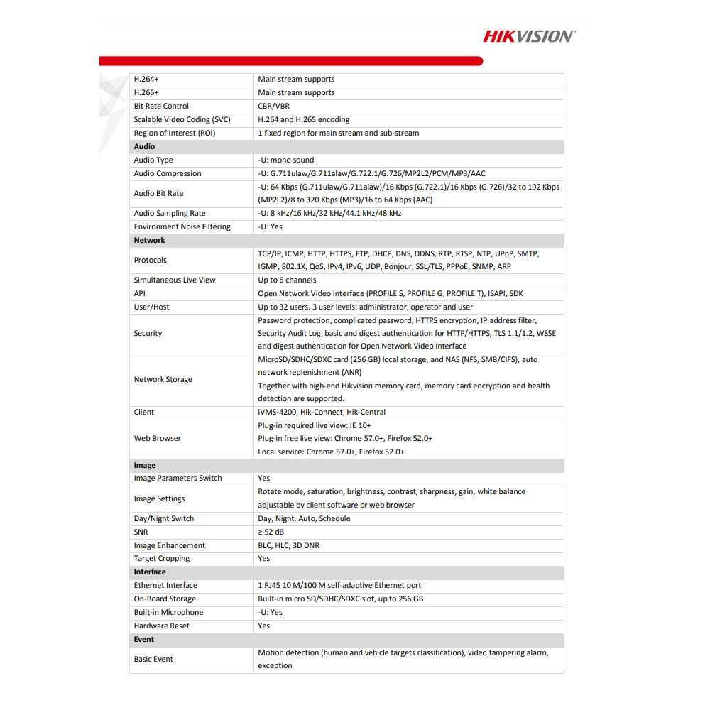 HIKVISION DS-2CD2386G2-I(C) 4K AcuSense Fixed Turret Network Camera