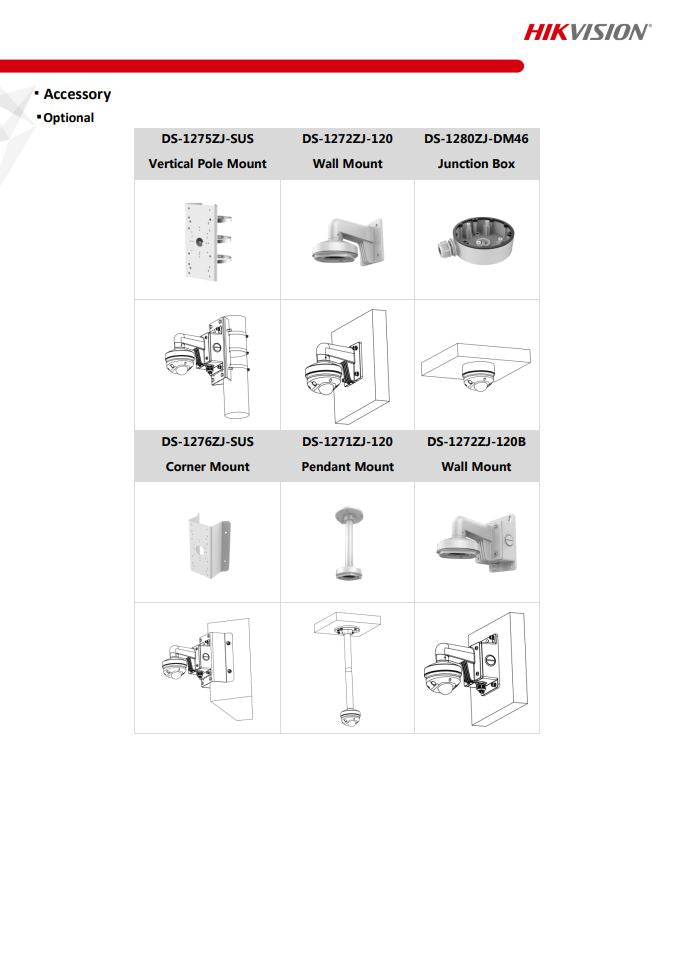 HIKVISION DS-2CD2546G2-I 4MP AcuSense Built-in Mic Fixed Mini Dome Network Camera