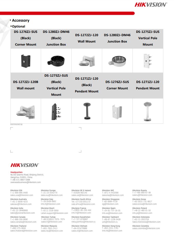 HIKVISION DS-2CD2563G2-I 6MP AcuSense Built-in Mic Fixed Mini Dome Network Camera