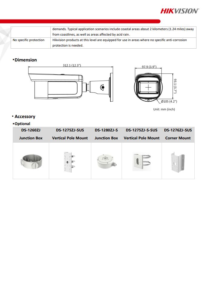 HIKVISION DS-2CD2623G2-IZS(D) 2MP AcuSense Motorized Varifocal Bullet Network Camera