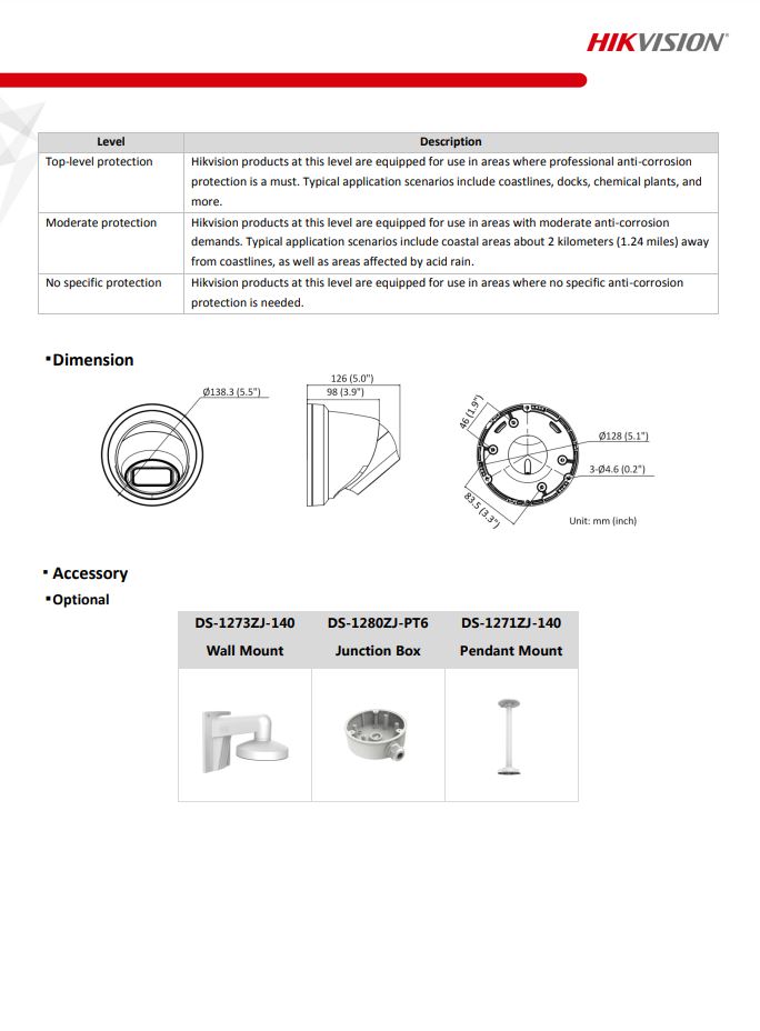 HIKVISION DS-2CD2H63G2-IZS 6MP AcuSense Motorized Varifocal Turret Network Camera