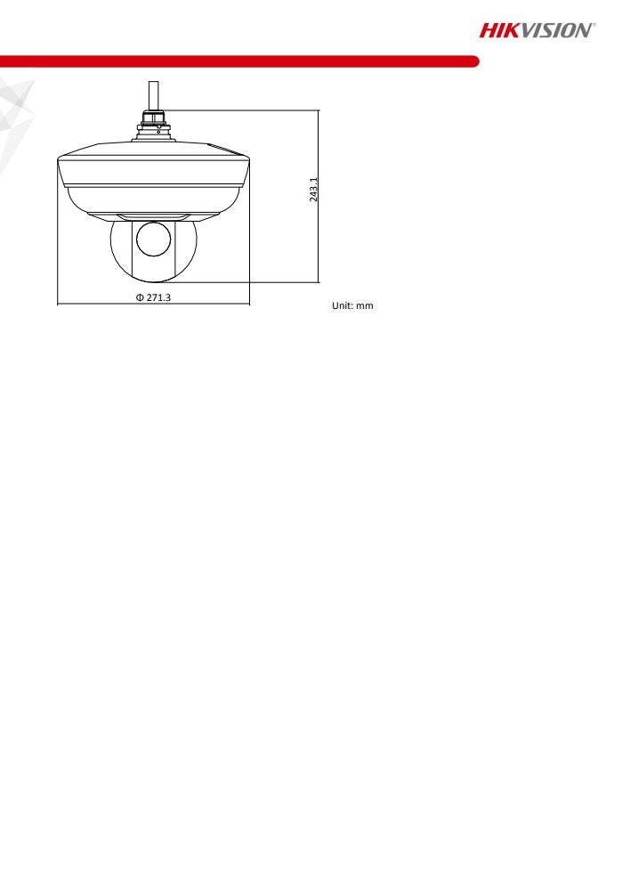 HIKVISION DS-2PT5326IZ-DE(5-50mm)(4mm) PT5 Mini PanoVu Camera