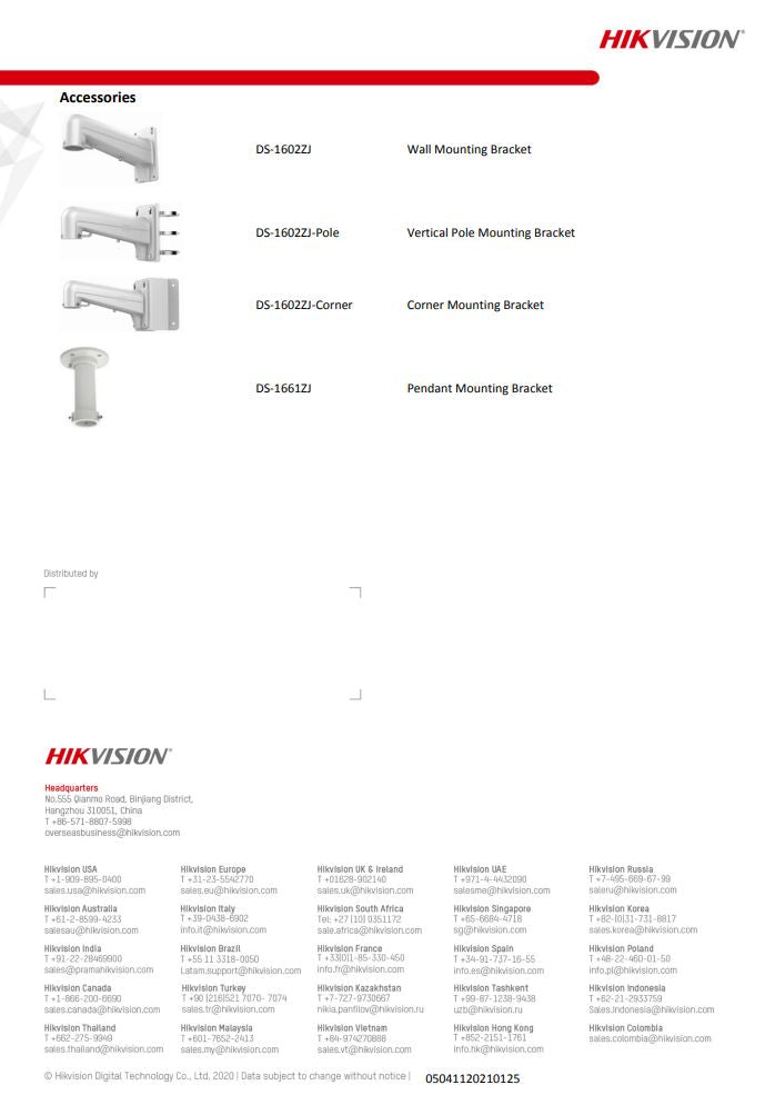 HIKVISION DS-2PT5326IZ-DE(5-50mm)(4mm) PT5 Mini PanoVu Camera