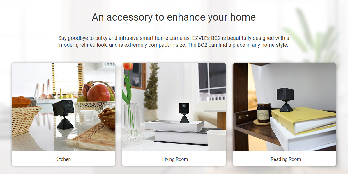 EZVIZ BC2 Wi-Fi Full HD Smart Home Battery Camera