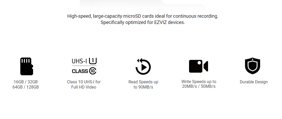 EZVIZ Micro-SD Card 128GB