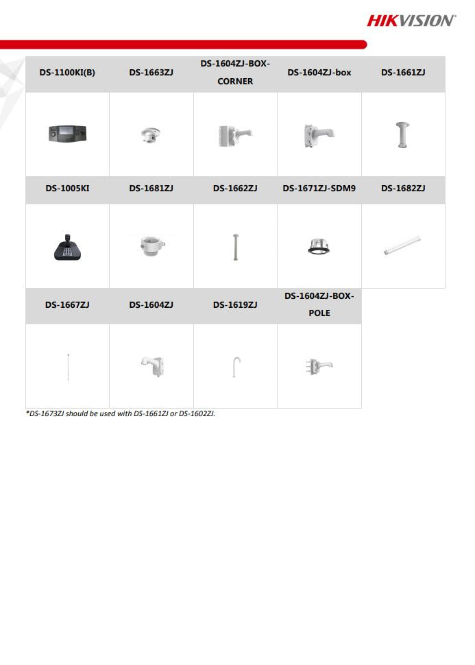 HIKVISIION DS-2DE4225IW-DE(S6) 4" 2MP 25X Powered by DarkFighter IR Network Speed Dome with brackets