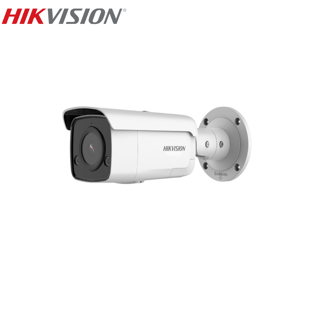 HIKVISION DS-2CD2T66G2-ISU/SL(C) 6MP AcuSense Strobe Light & Audible Warning Fixed Bullet Network Camera